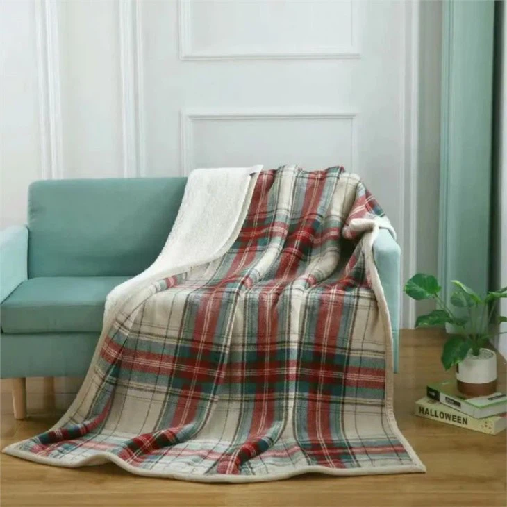 Modern Grid Sherpa Blanket Pricelist