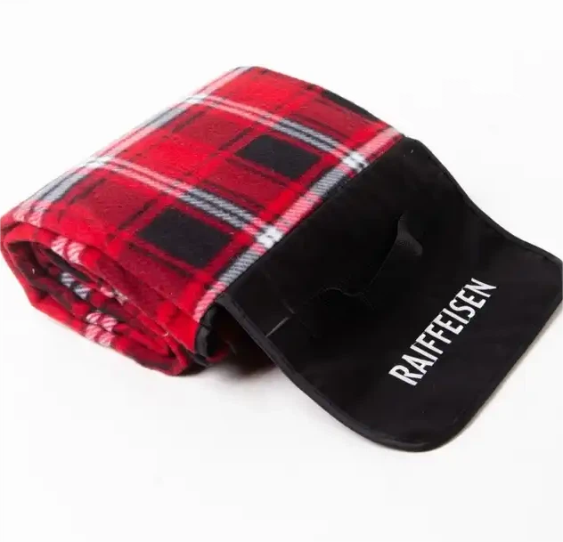 Portable Polar Fleece Picnic Blanket