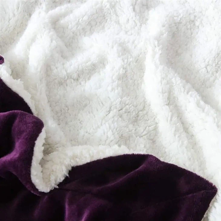 sherpa fleece blanket