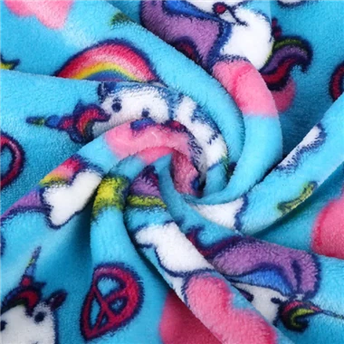 100% полиестер за печат за деца пижами