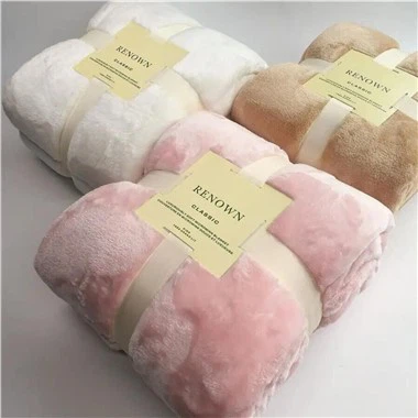 100% полиестер корал фланел руно одеяло