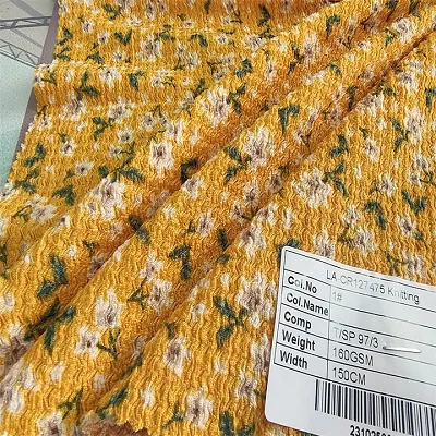 Щампован плисиран плат