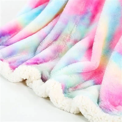 Одеяло Rainbow Sherpa