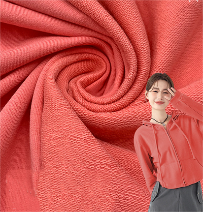 Вълнен кръг суичър плат