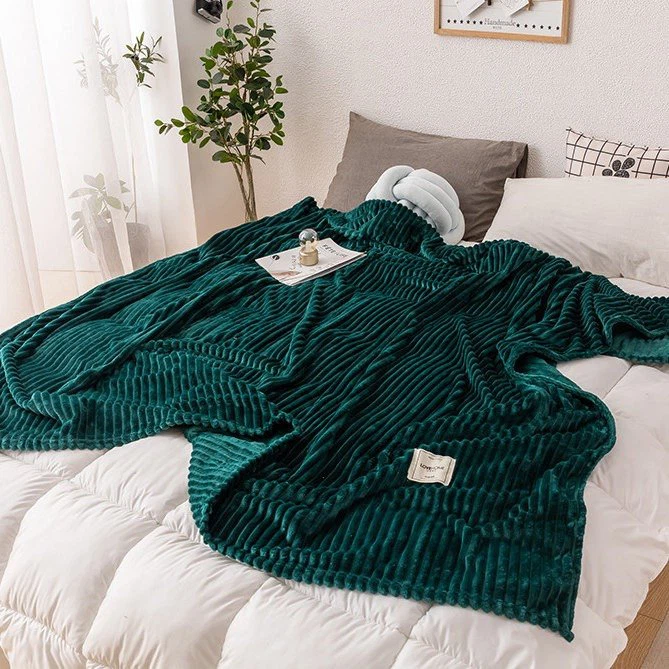 coral blanket for bed