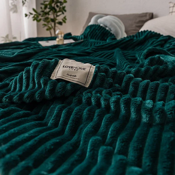 super soft coral blanket