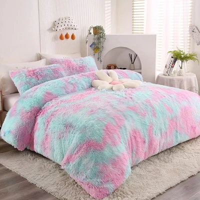 Tie Dye PV одеяло Sherpa Fleece