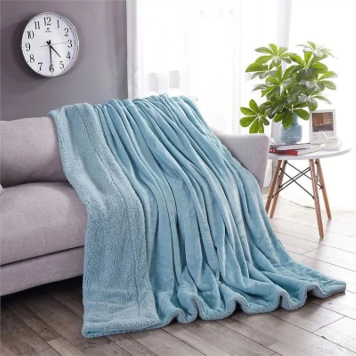 Two Ply Sherpa Throw Blanket Pricelist