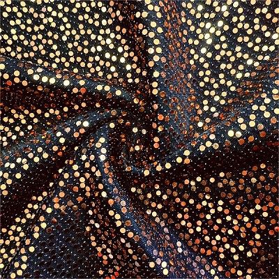 Еластичен цветен цвят Lurex плат