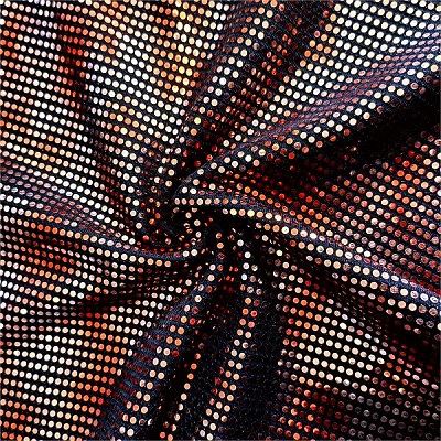 Multicolor Fancy Sequins Fabric