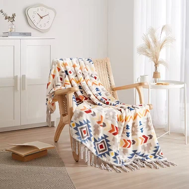 Фланелено одеяло с пискюл