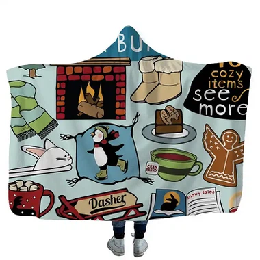 Одеялото с качулка