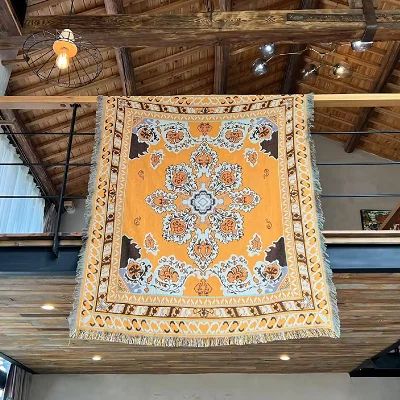 Tassel Blanket For Room Decoration